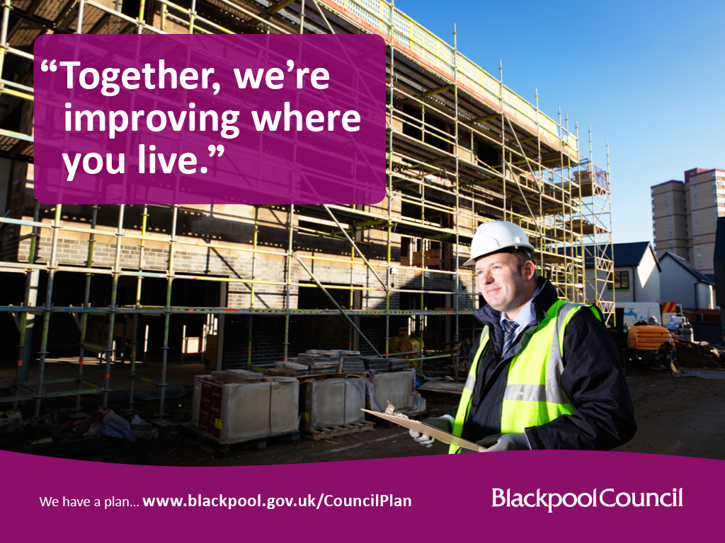Our plan to improve Blackpool is happening!Find out more about what we're doing at blackpool.gov.uk/CouncilPlan