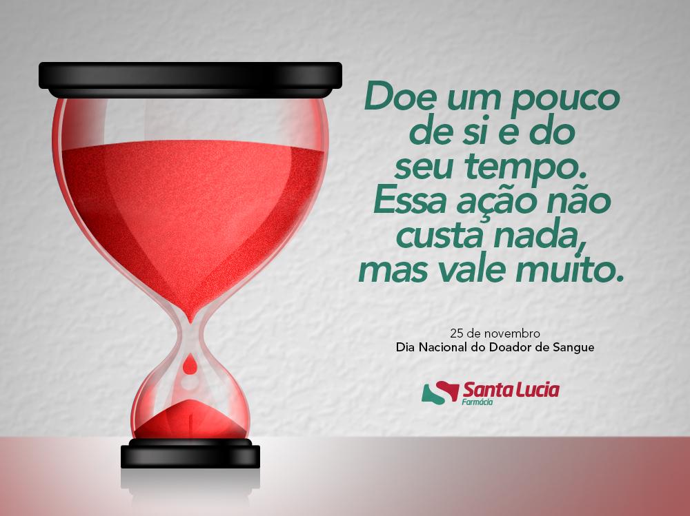 4Ps's tweet image. Doe um pouco do seu tempo para salvar vidas! Imagem criada pela 4Ps para o cliente @rede_santalucia.