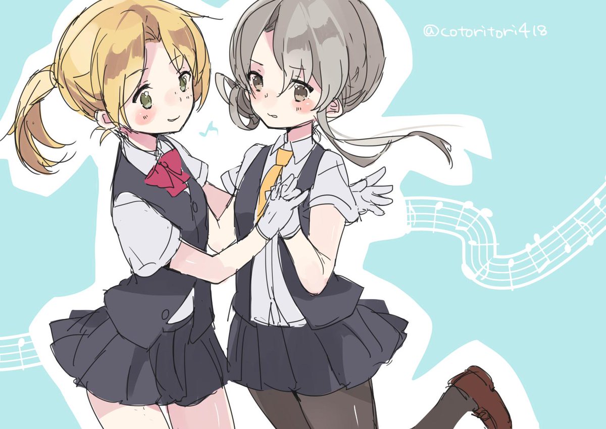 ちゆ 久々ワンドロ舞風野分 艦これ版深夜の真剣お絵描き60分一本勝負 Http T Co I1irmcertr