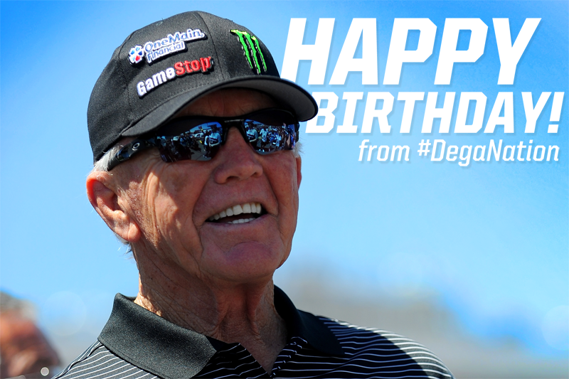 Remessage to help us wish a very HAPPY BIRTHDAY today to Coach Joe Gibbs! 