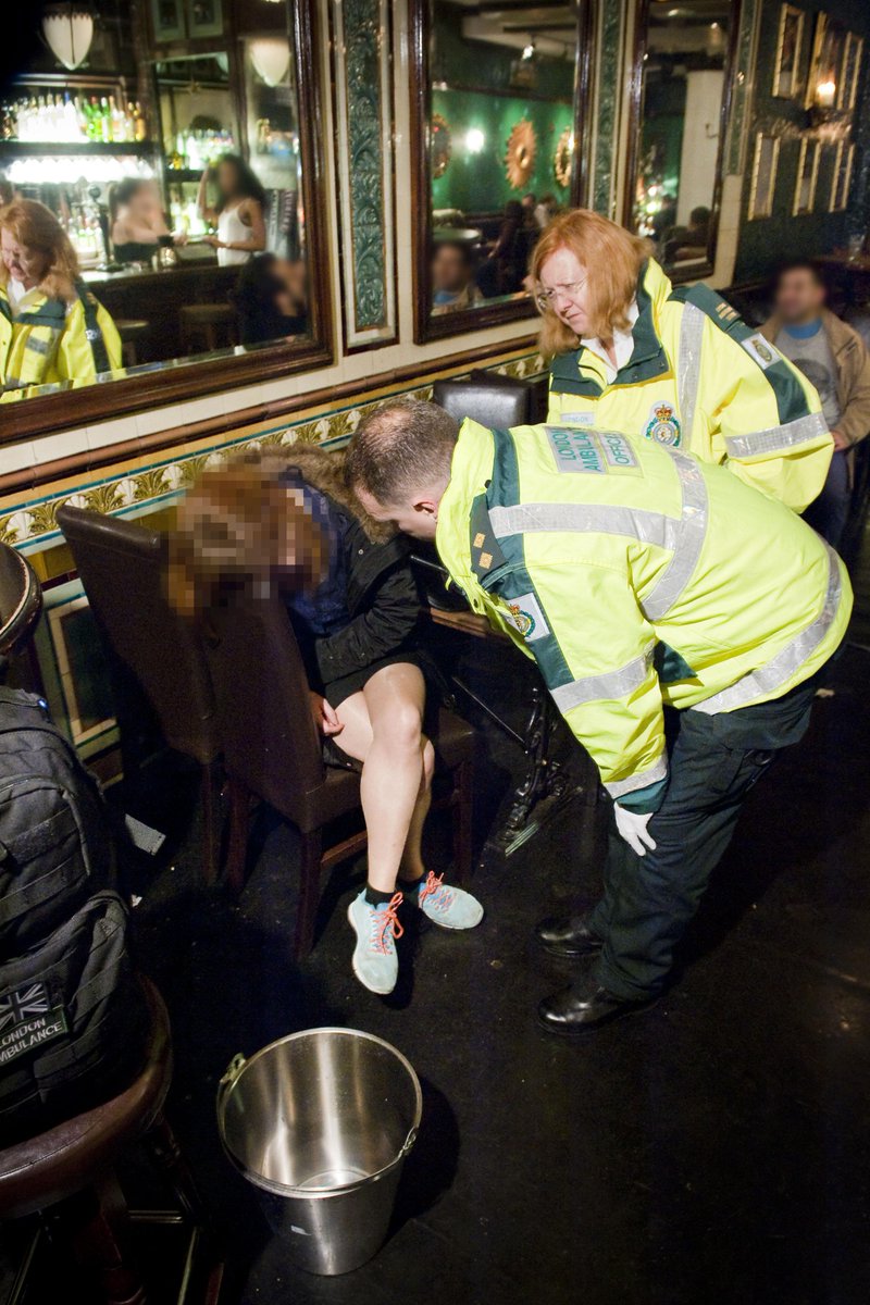 We went to 6,000 alcohol-related incidents last Dec. #Partypeople Don't ruin your party getting unwell/injured/lost