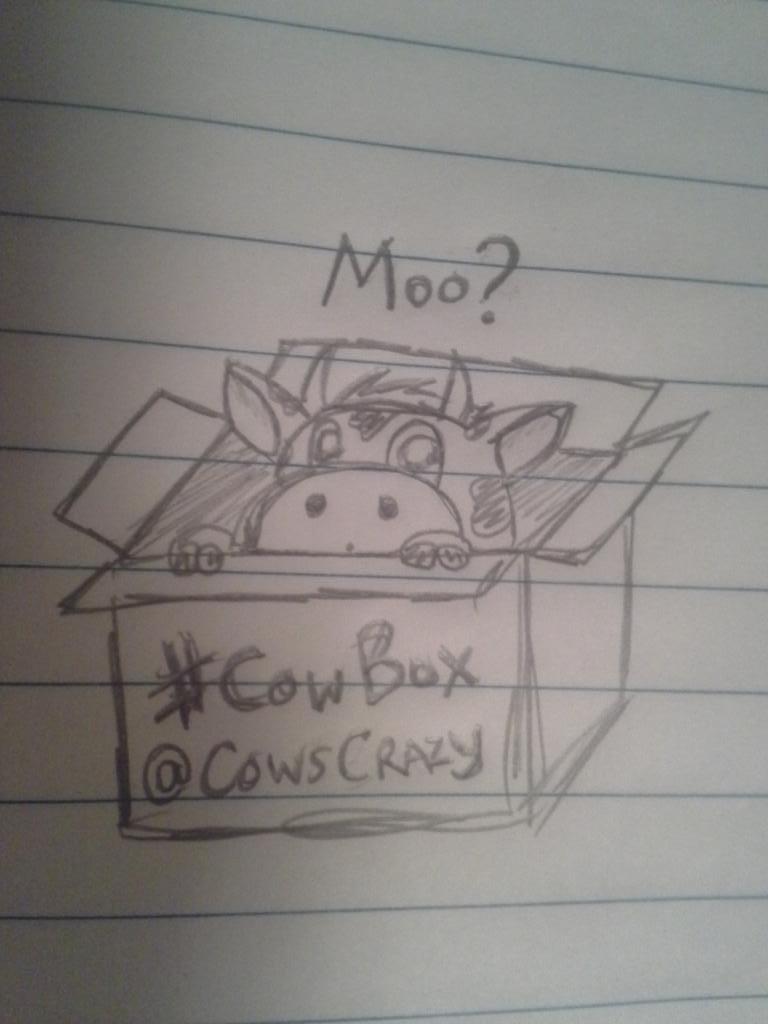 Zelos1826's tweet photo. Put the cow in the box... #CowBox @CowsCrazy http://t.co/ImEkeyqzKG