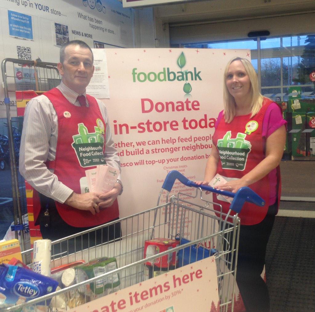 TescoBurnage's tweet image. 2nd day of our Foodbank collection. Our customers generosity is fantastic. Thank you all. #EveryCanHelp