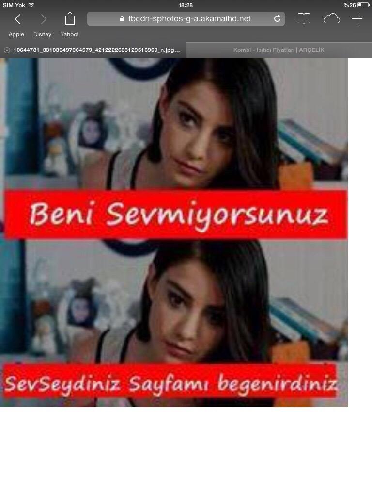 austyn's tweet photo. Biz sevilmiyoruz seven belki beyenir😀 http://t.co/rKa1PfkKiB