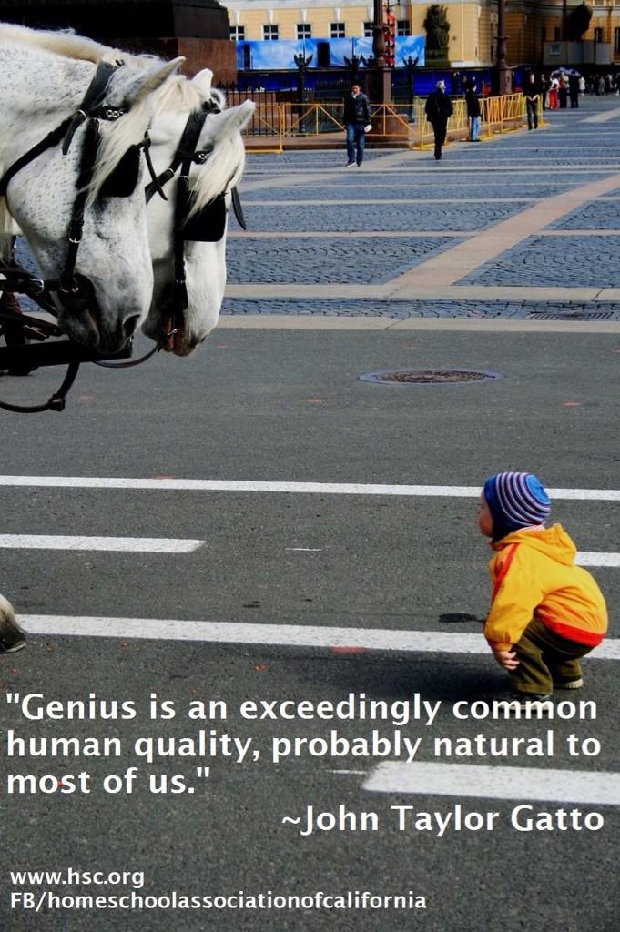HSCali's tweet photo. "Genius is an exceedingly common human quality, probably natural to most of us." | http://t.co/96KaaPzev7 http://t.co/KgWGLXg8Bf