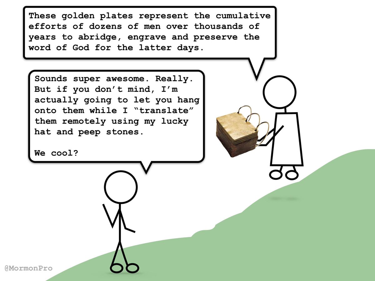 MormonPro's tweet image. Praise to the man of efficiency. #BookOfMormon  #LDS #mormon #apostake