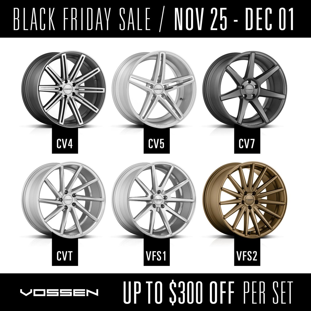 vossenwheels's tweet photo. Vossen Black Friday starts now!
http://t.co/v9YpNYG0NZ http://t.co/mPQASfRlRd