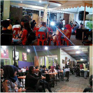 nurani_2014's tweet photo. Bazar Musik malam ini, awesome ;) @Future_UH  @KosmikUnhas http://t.co/SVXSm0rCXS