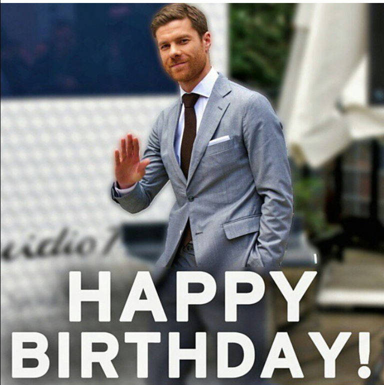 Happy birthday Xabi Alonso!!!hope the best in ur life! God bless       