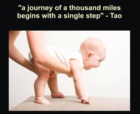 Baby_ktan_CAN's tweet photo. "A journey of a thousand miles begins with a single step" -Tao. why don´t start today? #Quotes #HappyTuesday :) http://t.co/BAMoIAhHzU