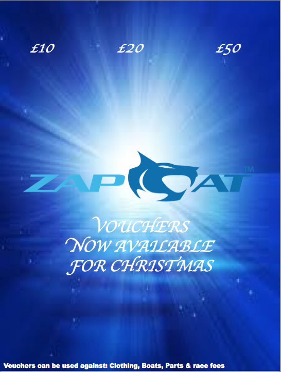 Zapcat Vouchers available now 
Great Stocking Fillers 
Contact sales@zapcat-racing.com
0844 815 7793