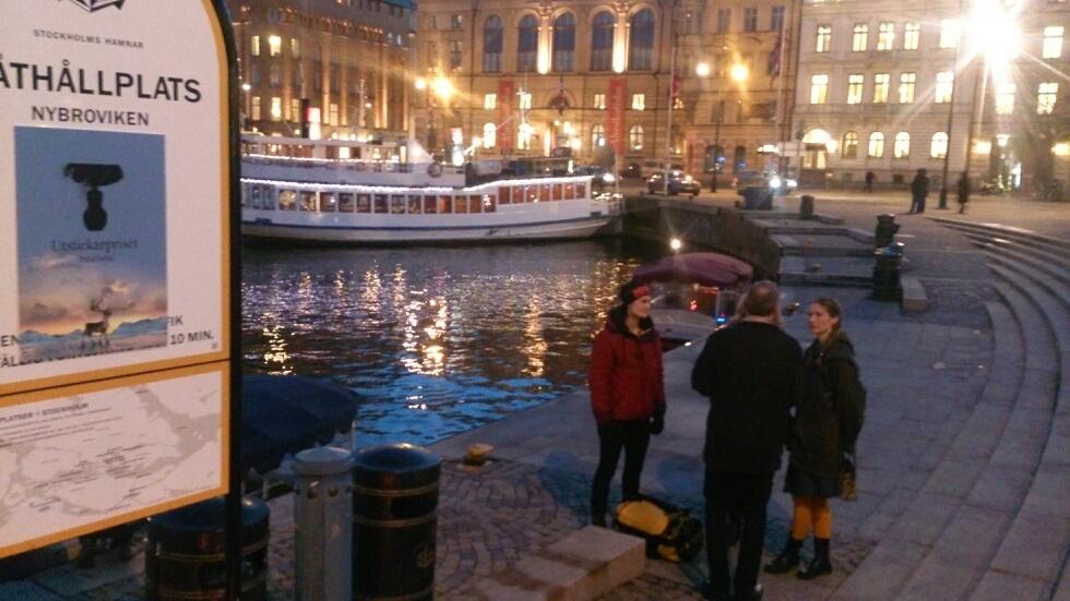 PolarbrodAB's tweet photo. En del av deltagarna tog sig till #utstickarpriset med @sthlmwaterlimo http://t.co/9qrPNLdpYx