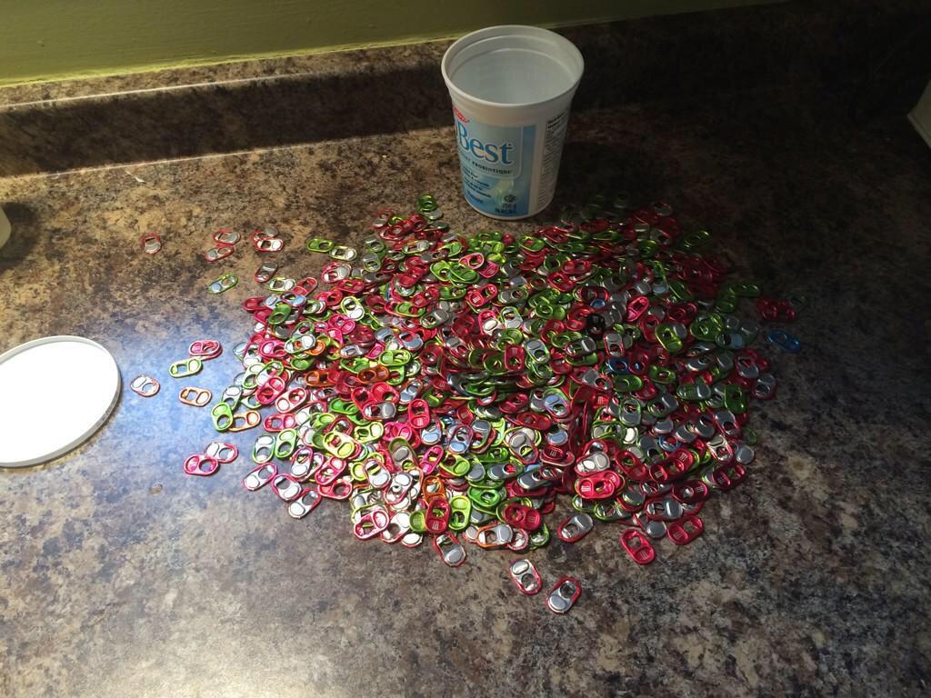 KyleRuston48's tweet image. Just found out @MonsterEnergy ended their tab promotion... What am I suppose to do with all these now? Ideas? #fml