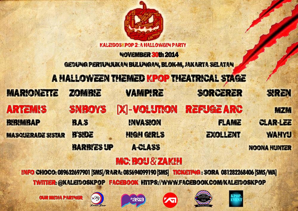 X_VOLUTION's tweet photo. [SCHEDULE] 30 NOV'14 [X]-VOLUTION Perform As GUEST on "KALEIDOAKPOP 2" at Gd Pertunjukan GOR Bulungan | @KaleidosKpop http://t.co/kSbEGGwSAc