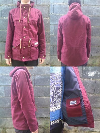 LuckyHeiskey's tweet photo. Maroon parka jacket.
Bahan canvas Sweeding 
pre order max 7 hari
Rp:300.000
Line +6288802167005 
Pin :74548237 http://t.co/EbT9k2uiRK