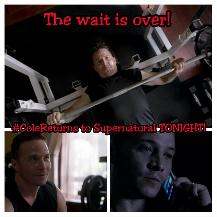 <a href="/CrossroadsSPN/">The Crossroads</a> How about a #ColeReturns shout out?!