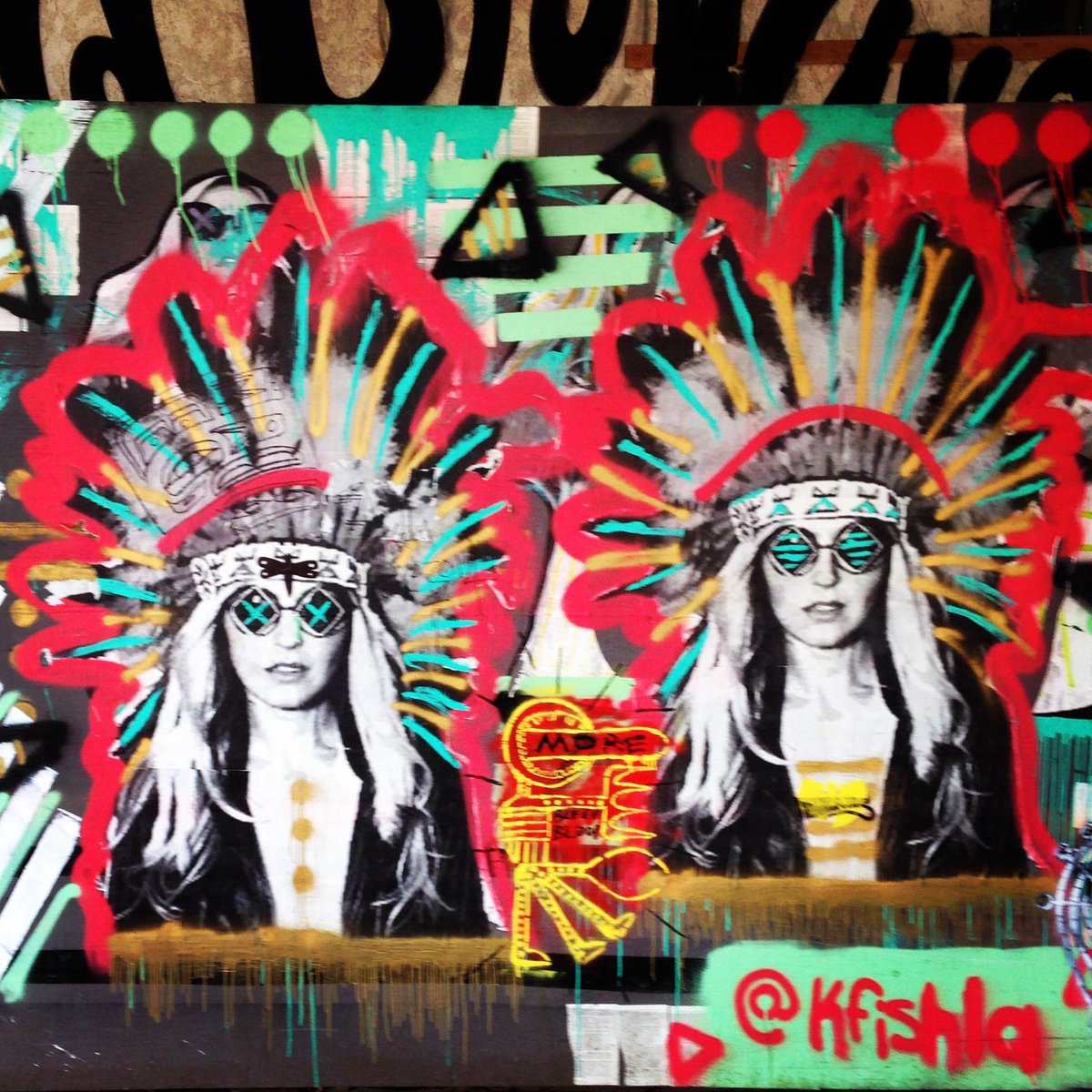 five59's tweet photo. Venice #five59 #kfishla #streetart #grafitti http://t.co/SR1FFk5g1t