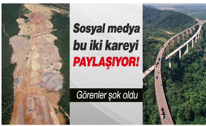 asim_yildirim's tweet photo. Bakın İstanbul'a yapılmakta olan 3. çevre yolu için "bizimkiler"nasıl bir katliam yapıyor..medeniler ne yapıyor? http://t.co/Q1QMAriQ7i