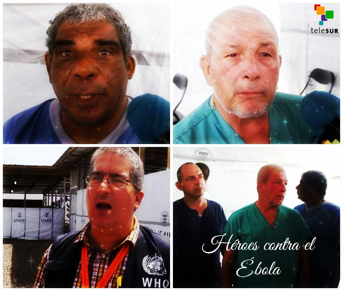 teleSURtv's tweet photo. Rostros de solidaridad de los médicos cubanos en Liberia >>>http://t.co/F0lUjZOqa1 #HéroesContraElÉbola http://t.co/Gq9EqAgQZe
