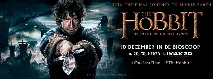 WarnerBrosNL's tweet photo. RT en maak kans op 2 bioscoopkaarten voor #TheHobbit: The Battle of the Five Armies! http://t.co/PdpWyxBUSY http://t.co/M4emb8EoZc