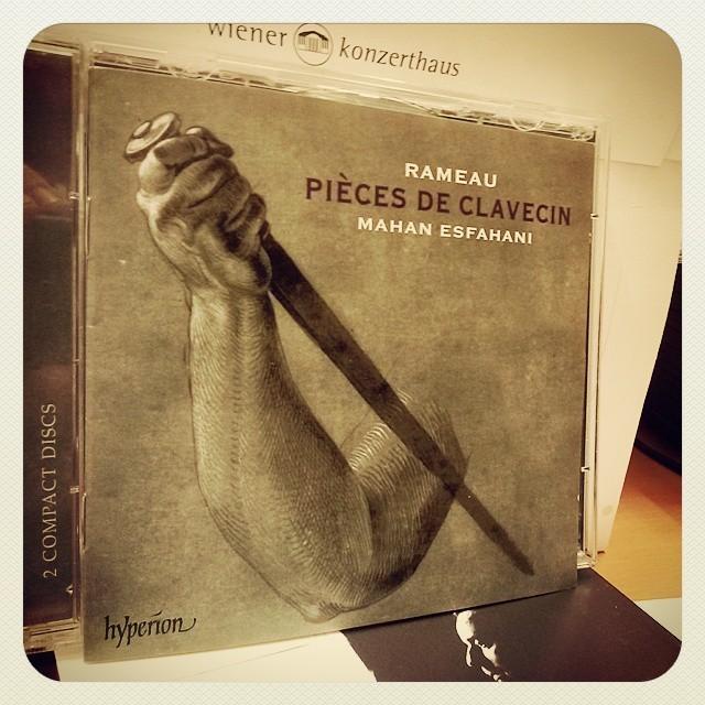 Konzerthauswien's tweet photo. #morninglistening #Rameau @MahanEsfahani @hyperionrecords @hmdistribution #classicalmusic #harpsichord #EarlyMusi... http://t.co/NrRUWmPPEh
