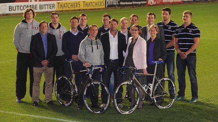 BathRugby's tweet photo. Bath Rugby Foundation help launch 'Break the Cycle' 2015 http://t.co/sAb6RV7woG http://t.co/ipbatYHdOp