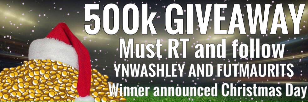 YNWAshley's tweet photo. 500,000 FIFA 15 COINS GIVEAWAY!
- PlayStation, XBOX, PC, or IOS

How to enter:
1) RETWEET
2) FOLLOW ME &amp; @FUTMaurits http://t.co/5nIXEx7pWo