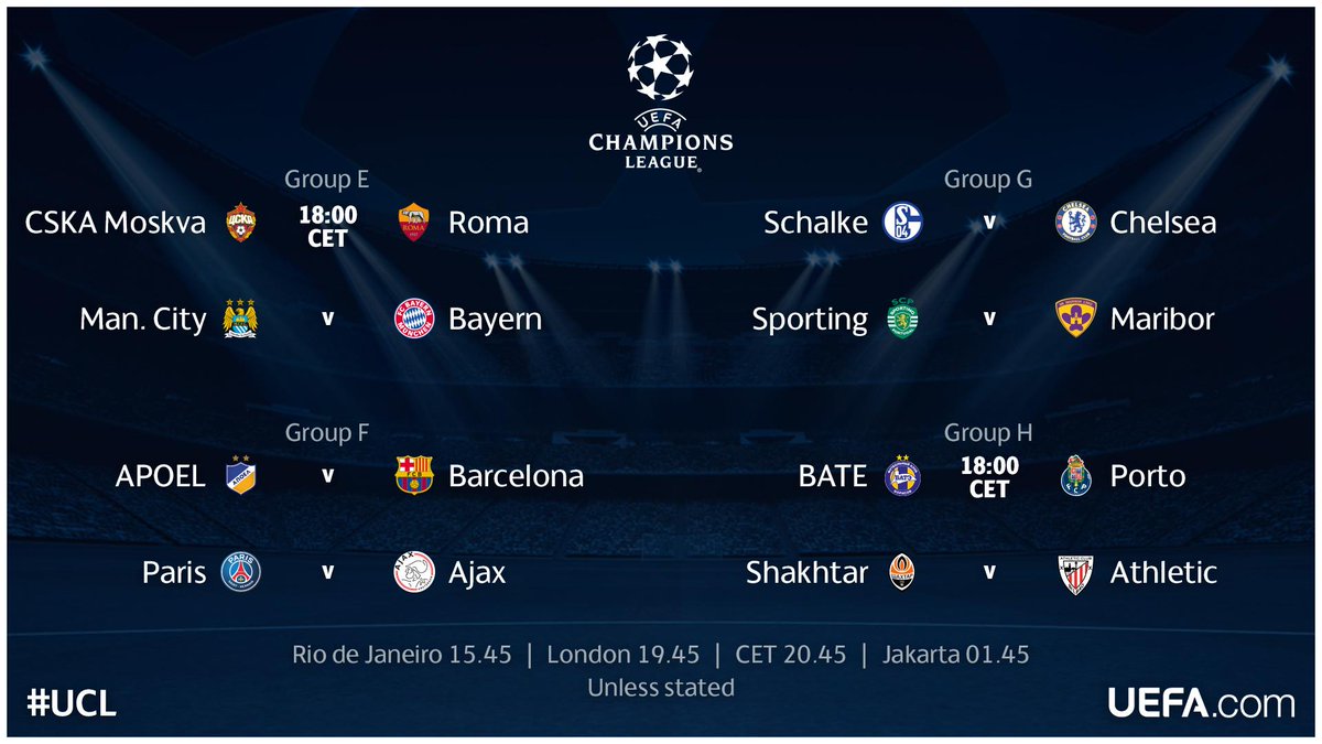 ucl today match result