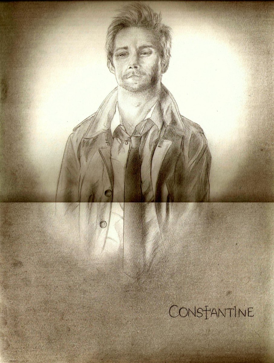 Lying_Prophet's tweet photo. My  #SaveConstantine fan art @mattryanreal #Constantine http://t.co/aWffvrSnYN