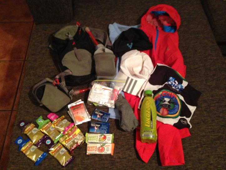 ElsaliG's tweet photo. Kit check for @LesothoUltra. Nerves are starting to kick in #ultimatetrail @TeamTIASA http://t.co/jKp2rbkl4E