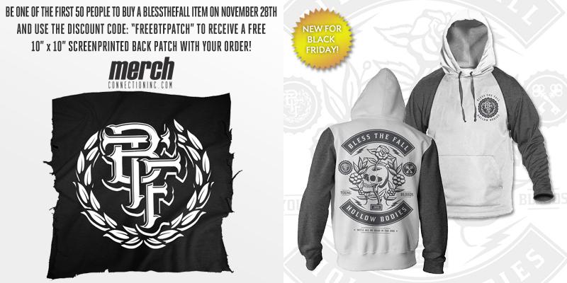 blessthefall hoodie