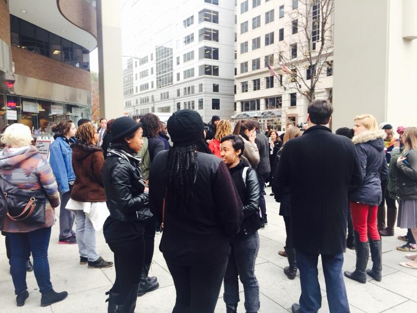 TheFireNexTime's tweet image. HAPPENING RIGHT NOW: #byp100 #dcchapter staging action at the the DC Office of Police Complaints #Every28Hours