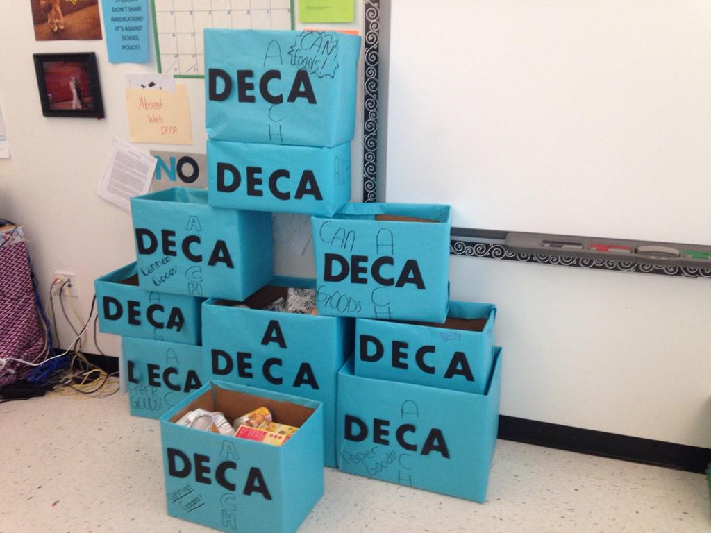 ClevelandHSDeca's tweet photo. Great job to those who participated in the school wide canned and paper good drive! You're helping make a difference! http://t.co/fwGDGUxSFu