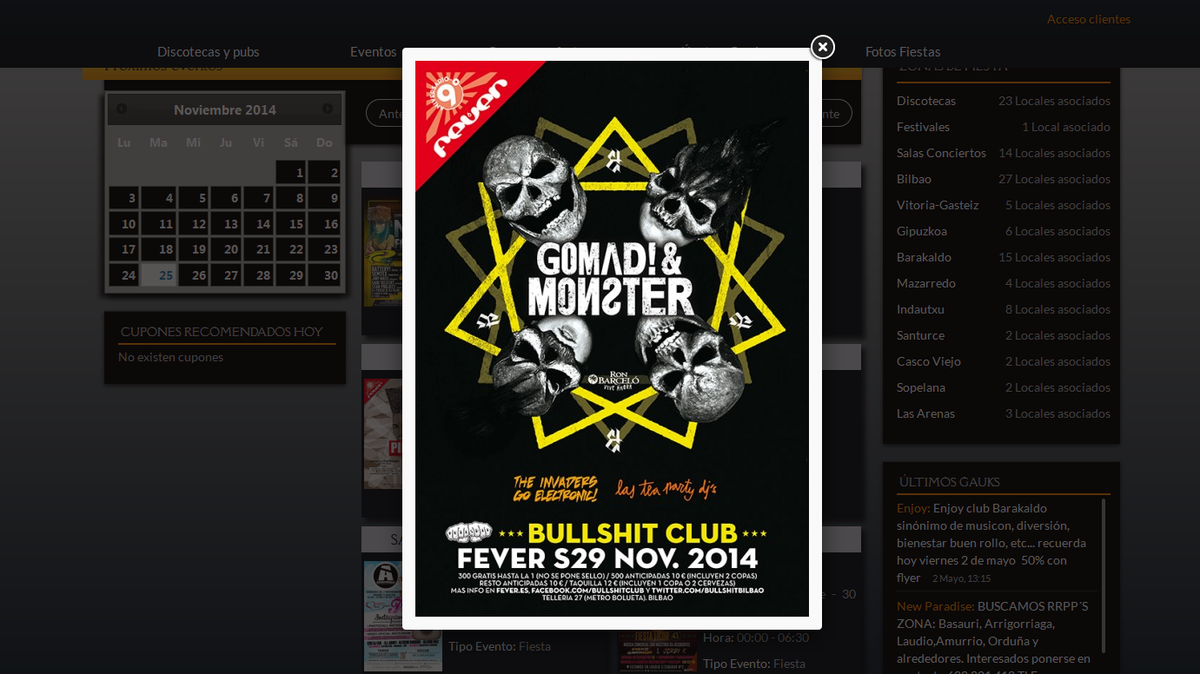 gauapp's tweet photo. Sorteamos 2 entradas para el desfase de @FeverClubBilbao con @GOMADandMONSTER @LasTeaPartyDjs @invadersgo !RT y SIGUE http://t.co/iEh9aw4euQ