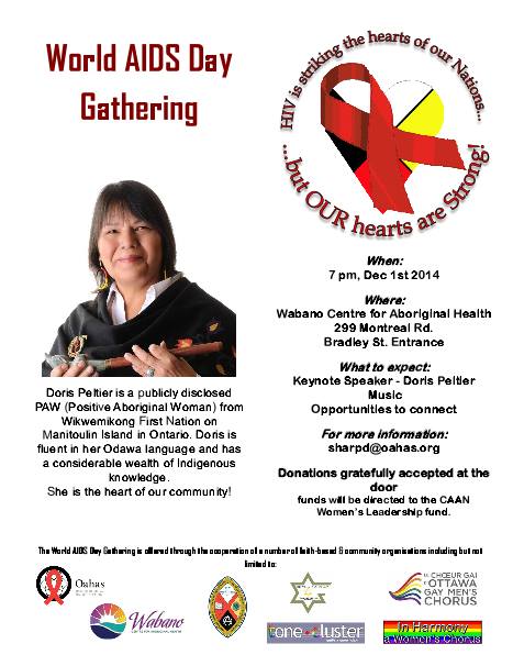 CapPride's tweet image. RT @queerchorus: TC next community appearance @WabanoHealth Centre: World Aids Day.  @JimWatsonOttawa plz RT?