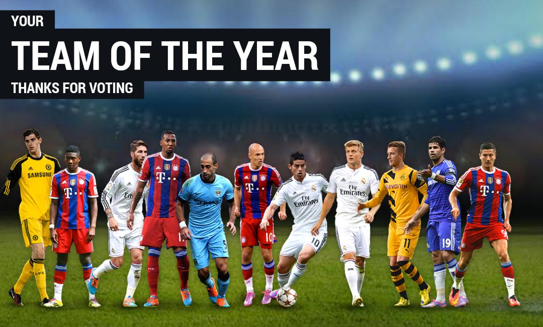 Wall305's tweet image. My team of the year @ChampionsLeague #TeamOfTheYear #thisteamtho