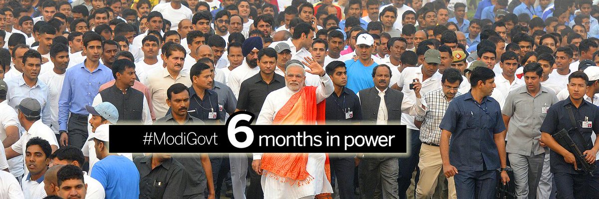 htTweets's tweet photo. #ModiGovt | 6 'successful' months in power, Narendra Modi government plans big http://t.co/3GOGN2AXsN http://t.co/H6cz8Vs1eV