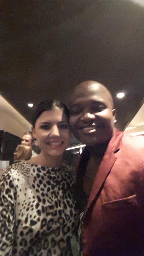 PhilMphela's tweet photo. @misszarabriner and I. #RonZacapaMixologyCompetition @_OnTargetMedia @RonZacapaSA  @AficionadoBar http://t.co/U86R2YXwu9