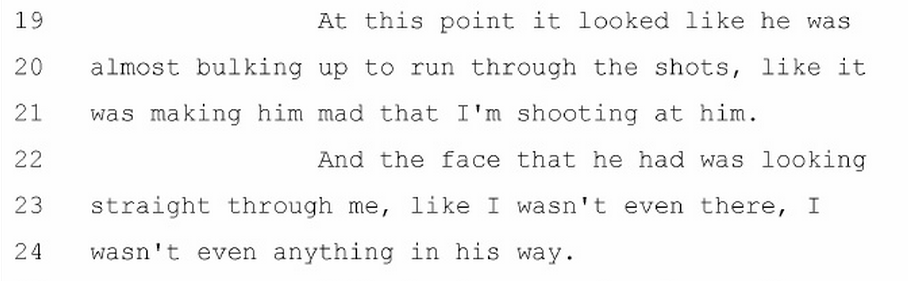 VICE's tweet photo. A look at the bizarre testimony of Darren Wilson http://t.co/n6c7TnkCao #Ferguson http://t.co/NRKHBEVHR5