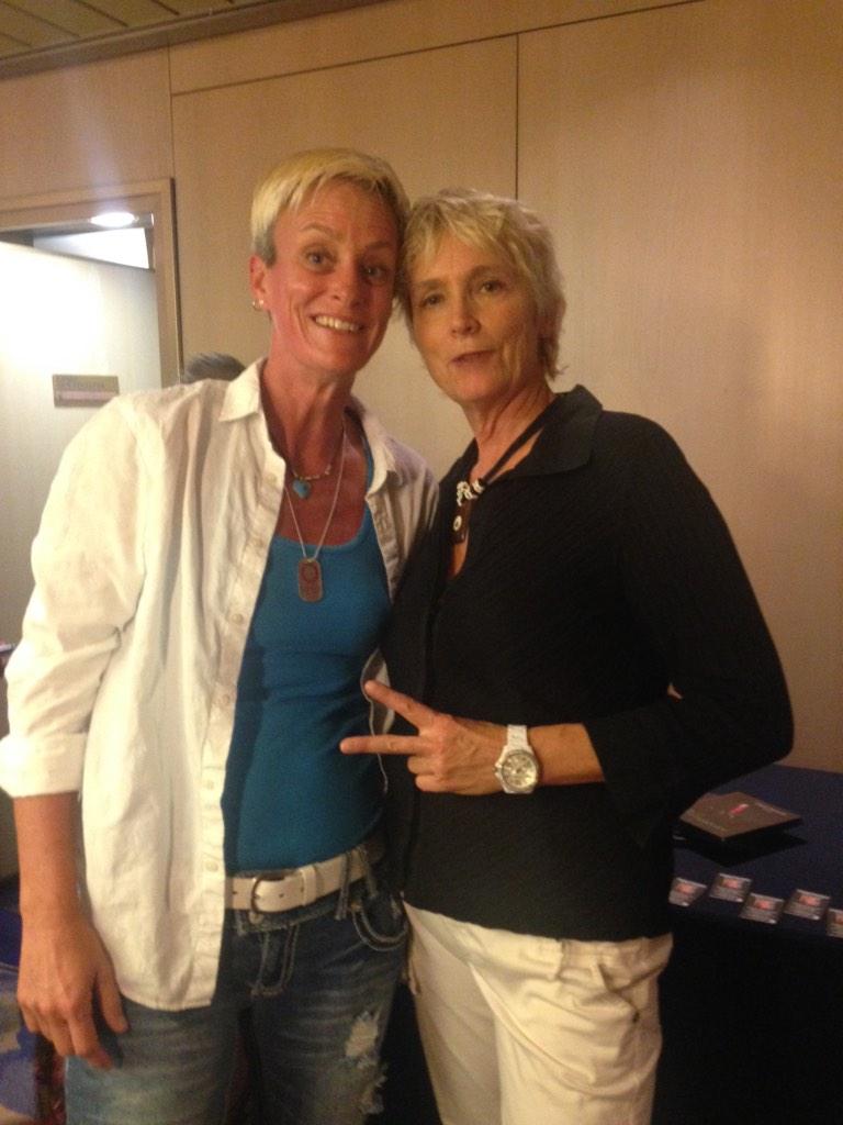 christitris's tweet photo. She sings, she dances, she brings lesbian's laughter!!! @OliviaTravel @SheWired #poppychamplin thank you!!! http://t.co/9kveZ4HQVC