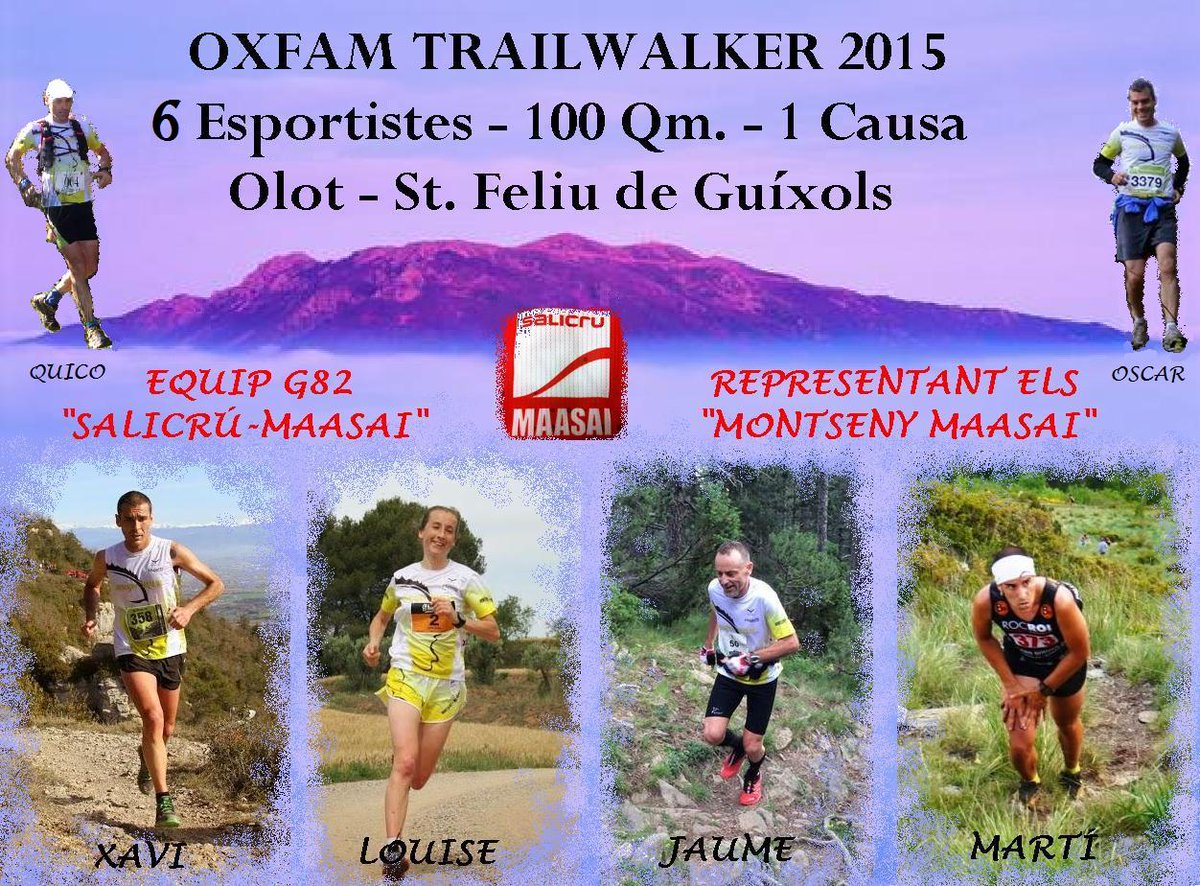 BdMontnegre's tweet photo. 36% recaptat per la @OITrailwalker amb l'equip @salicrumaasai. Ens pots donar un cop de mà? http://t.co/TRhjkJK3MT http://t.co/FbvB3ZgJ1S