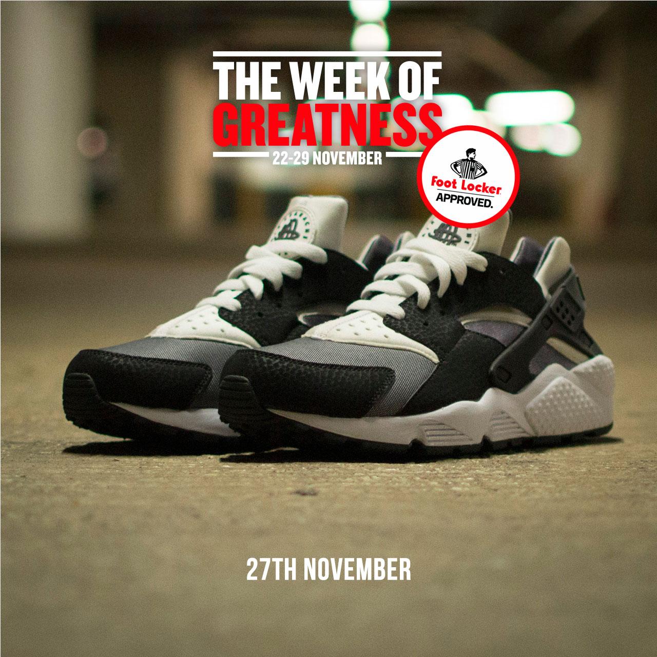 Foot Locker EU on X RE STOCK The exclusive Huarache Oreo are on their way back this Thursday instore online. greatness http t Jd98M2WBHT X