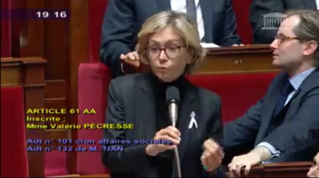 FamillesPlumees's tweet photo. .@vpecresse "le @gouvernementFR ne défend pas le droit des femmes mais se soumet aux exigences de @_Bercy_" #DirectAN http://t.co/vtP3GZUdXs
