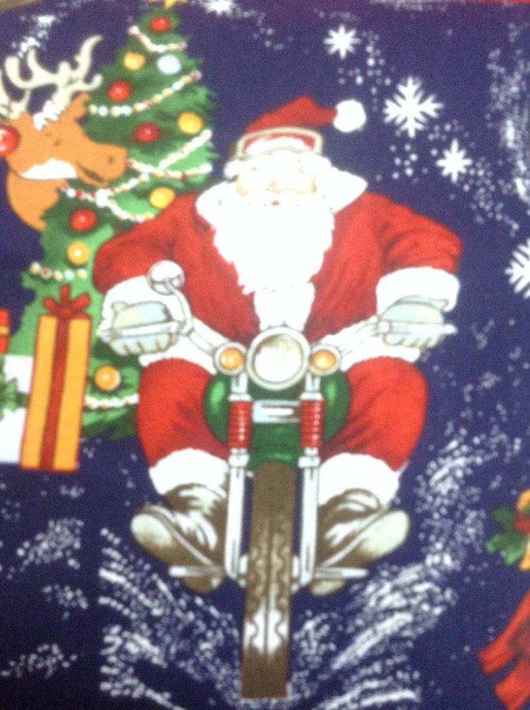 Craziquilter3's tweet photo. Pillowcase kits motorcycle riding Santa and a lot more check us out @Craziquilter3 http://t.co/uNZFWJMMY4