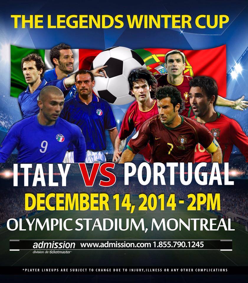 worldclasslive's tweet image. .@pbernier10 Come support Portuguese Soccer Legend @LuisFigo and other Legends in Montreal on December 14th at 2p!