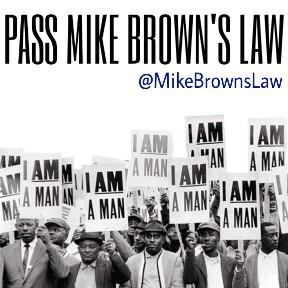 HatToMatch's tweet image. Sign this petition to PASS MIKE BROWN'S LAW Click Here: ipetitions.com/petition/pass-…    #NeverAgain #JusticeforMikeBrown