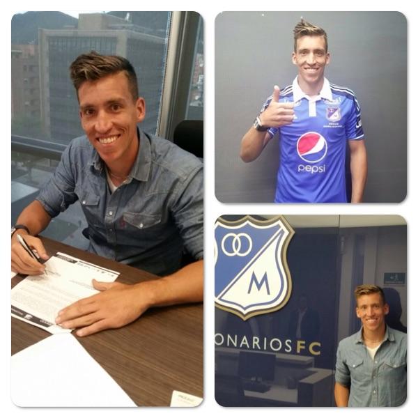 nicovikonis27's tweet photo. Que honor ponerme esta camisa!! Feliz y agradecido por sus buenos deseos!! Vamos @MillosFCoficial http://t.co/438WZ7VAjo