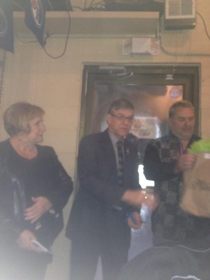 Grand opening of the pub at hogs head brewing. By the manor of St Albert.
