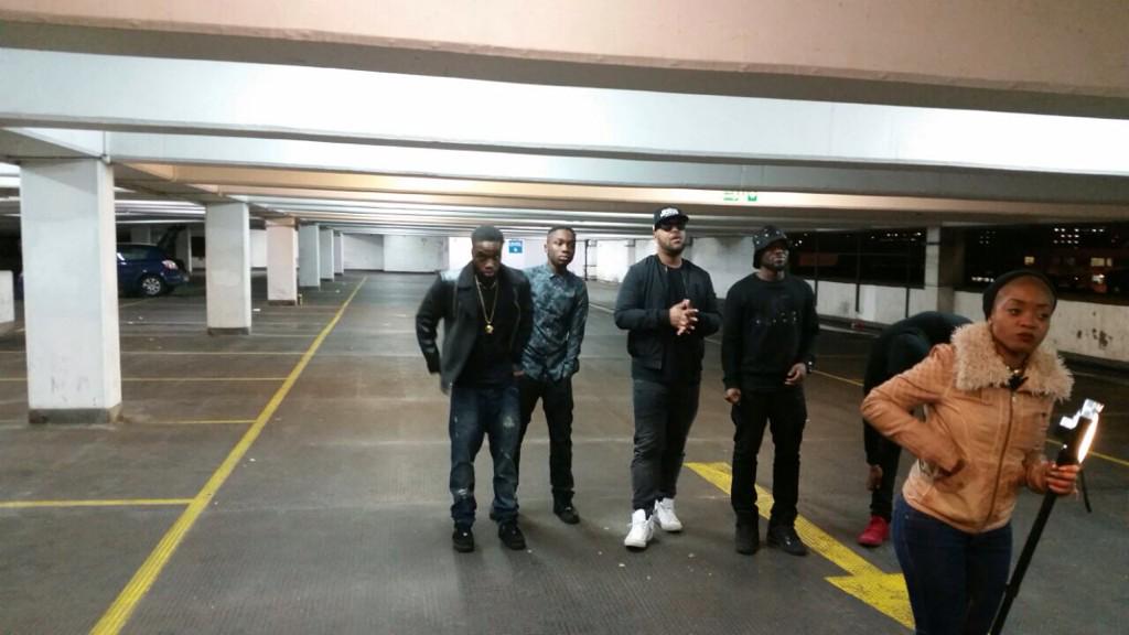 _Kruddz's tweet photo. During the shoot @NsgNsgMusic @Vibe_Squad @donaeo #DropRemix check it out in soundcloud 🙌 http://t.co/acvig7KjQ0