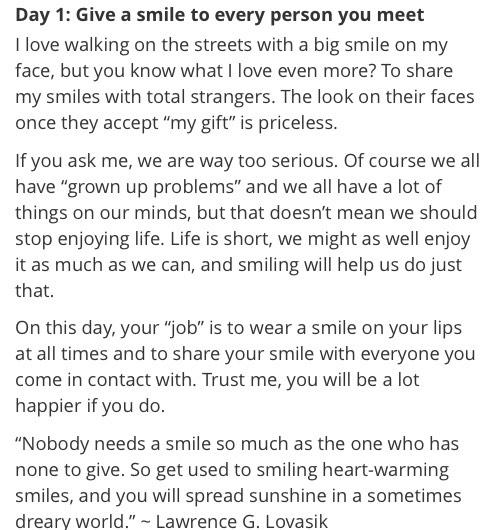 Im doing the 10 days happiness challenge #SpiritOfSharing #smile ✌️☺️ http://t.co/id3l2ufoGN<a href="/tag/spiritofsharing"class="tags">#SpiritOfSharing</a><a href="/tag/smile"class="tags"><span>#smile</span></a>